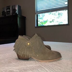 Very Volatile Ankle Khaki Boots